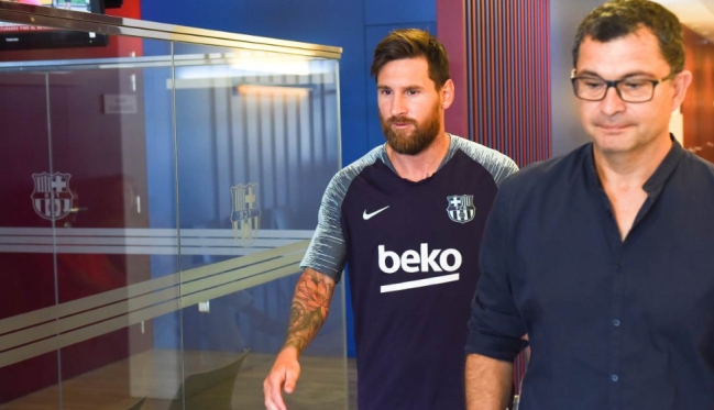 Lionel Messi se unió a la pretemporada de FC Barcelona