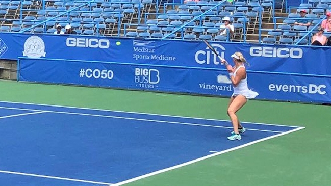 Alexa Guarachi tuvo un debut victorioso en el dobles del WTA de Washington