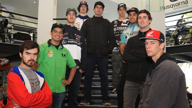 Chile presentó al equipo que competirá en el Mundial Moto Enduro de Naciones