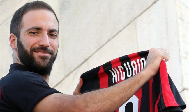 Gonzalo Higuaín: “En el Chelsea solo me quería Sarri y en el Milan, todos”