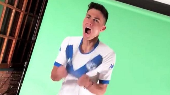 Pablo Galdames ya lució la camiseta de Vélez Sarsfield
