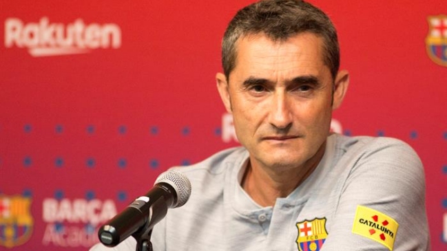 Ernesto Valverde: Estamos encantados con el fichaje de Arturo Vidal