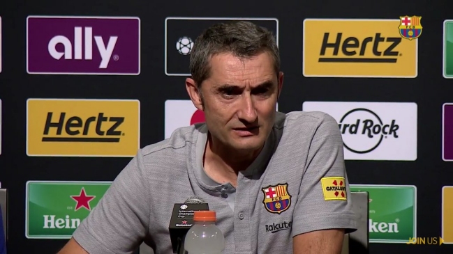 Valverde: Arturo Vidal lo da todo en el campo y contagia con su espíritu