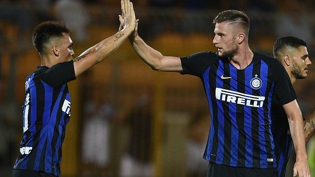 Inter de Milán derribó a Olympique Lyon con gol de Lautaro Martínez