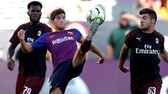 Sergi Roberto: Arturo Vidal es un jugador con mucha experiencia