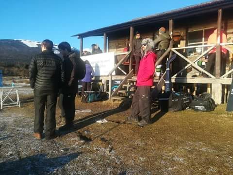 En Magallanes se disputó el campeonato de hockey sobre hielo más austral del mundo