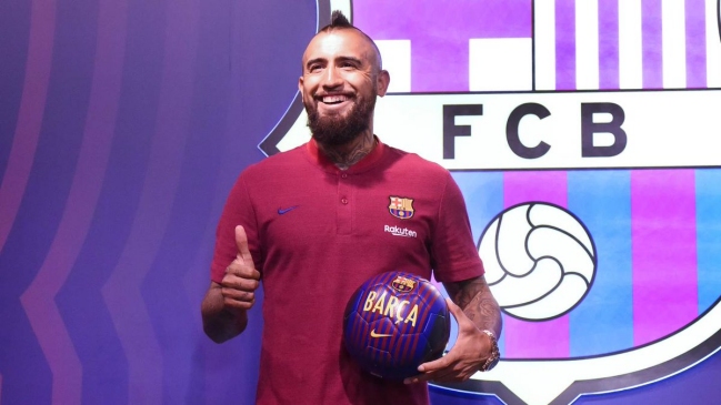 Arturo Vidal en FC Barcelona: Espero ganar todo lo que tengamos que enfrentar