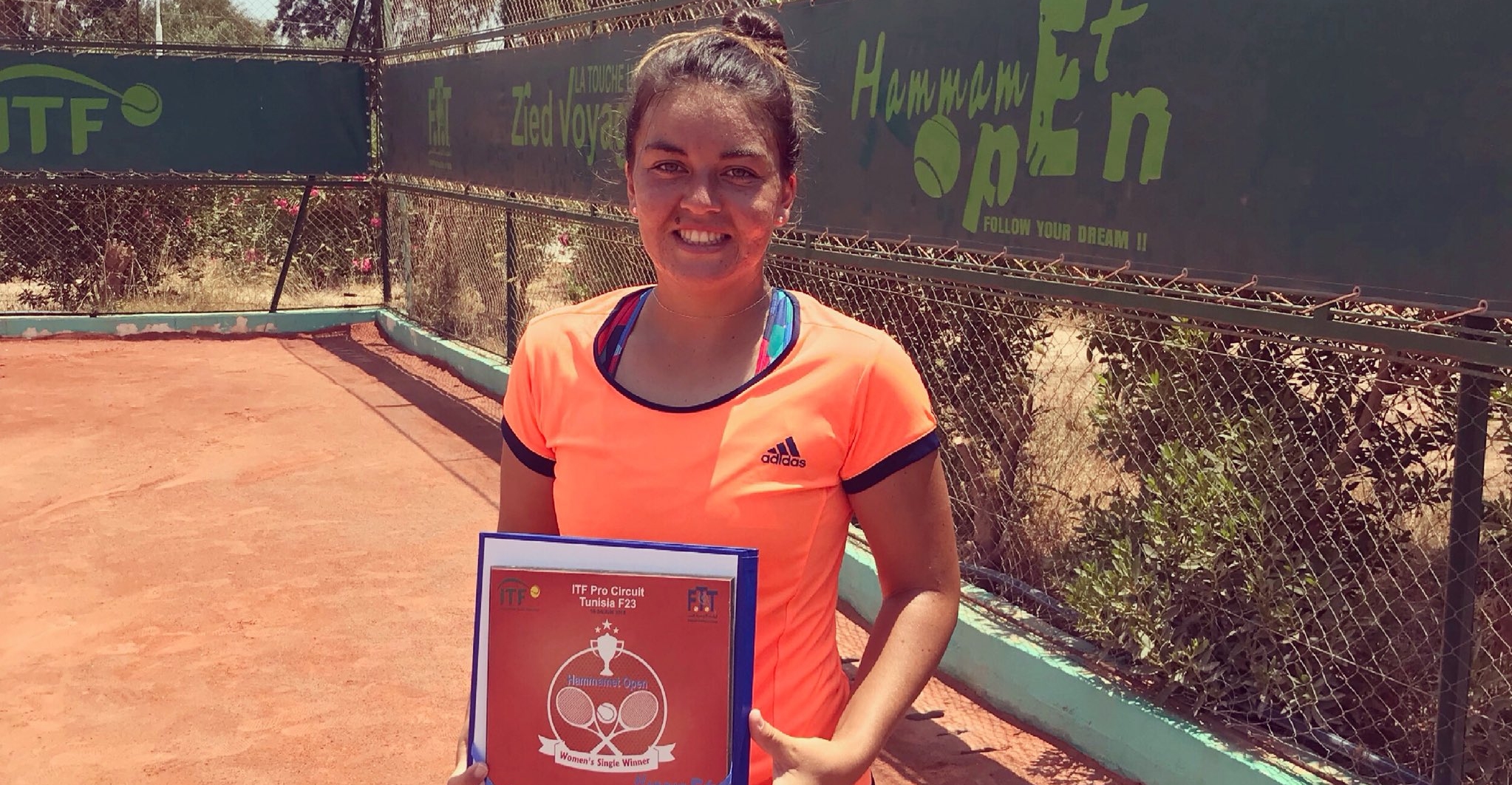 Fernanda Brito se quedó con el título en el cuadro de dobles del ITF de Guayaquil