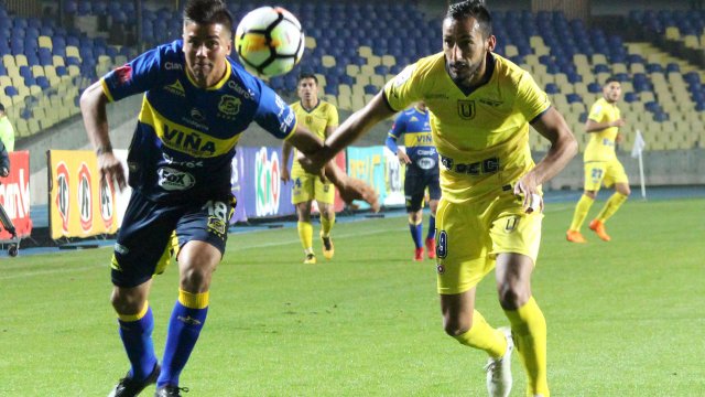 Alvaro Madrid clavó un golazo que permitió a Everton tomar ventaja ante U. de Concepción