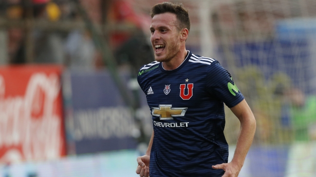 ¡Reestreno goleador! Angelo Henríquez anotó el primero de Universidad de Chile ante U. Española