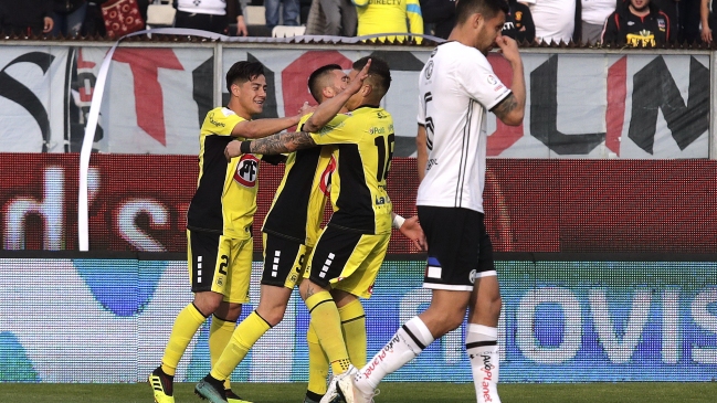 Mauro Caballero marcó rápidamente el empate transitorio de San Luis ante Colo Colo