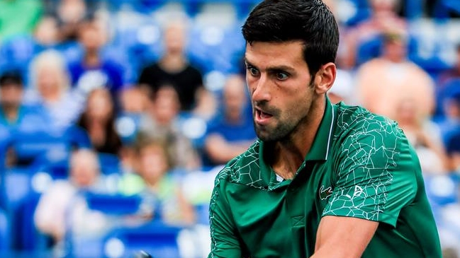 Djokovic completó con triunfo su partido ante Dimitrov para acceder a cuartos en Cincinnati