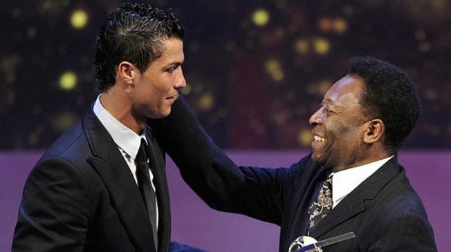 Apoyo de “O Rei”: Pelé le deseó suerte a Cristiano en su debut con Juventus