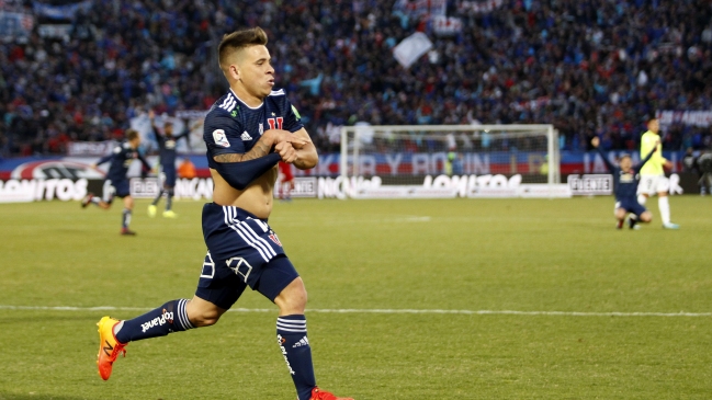 Yeferson Soteldo anotó el único tanto de la sufrida victoria de la U ante O’Higgins