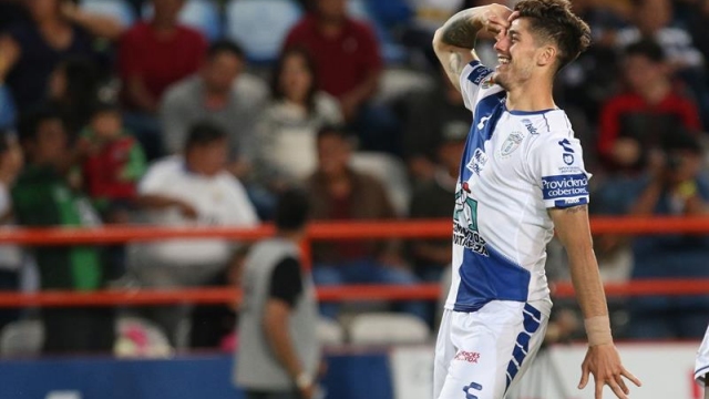 El gol de Angelo Sagal en la victoria de Pachuca en la liga mexicana