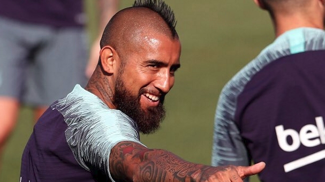 La felicidad de Arturo Vidal: Seguimos preparándonos al máximo