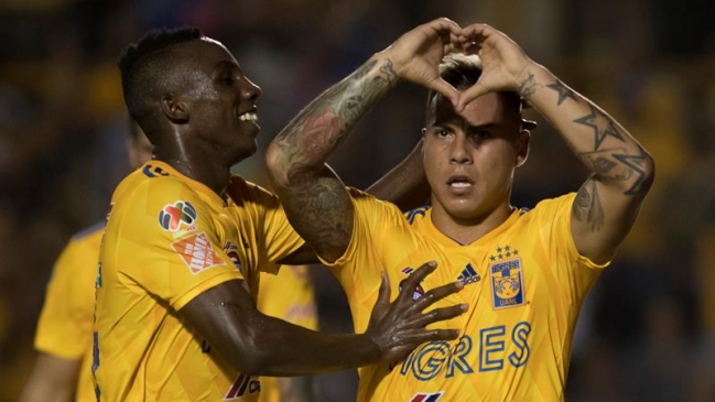 Eduardo Vargas cerró la goleada de Tigres sobre Veracruz con esta conquista