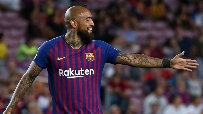 Arturo Vidal: Vine a ganar todo a Barcelona y a seguir dejando bien el nombre de Chile