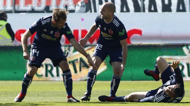 Imagen fuerte: Echeverría mostró las consecuencias de su choque con Pérez en el Superclásico