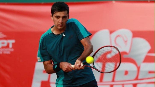 Tomás Barrios sufrió traspié en la segunda ronda de la Qualy del Challenger de Como