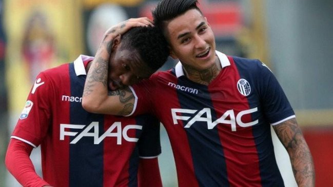 Erick Pulgar fue titular en el partido donde Bologna consiguió su primer punto por la liga italiana