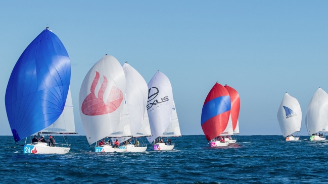 Velero “Tsunami” fue el más poderoso en la segunda fecha Copa Santander J/70