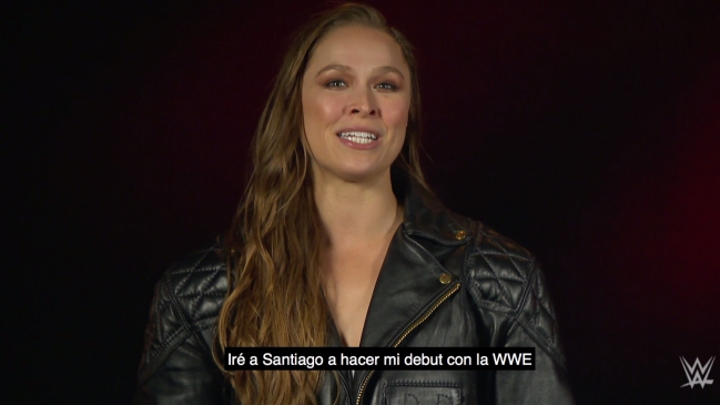Ronda Rousey confirmó su presencia en el evento de WWE en Santiago