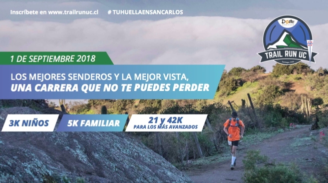 Este sábado se realizará la tercera versión de la masiva corrida Doite Trail Run UC