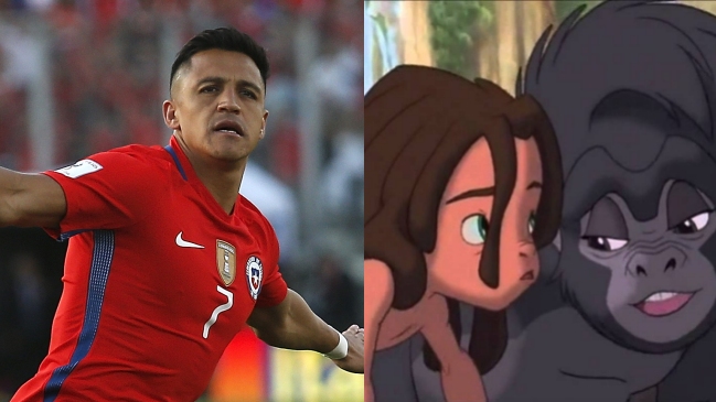 Mirando Tarzán: El tierno video de Alexis Sánchez