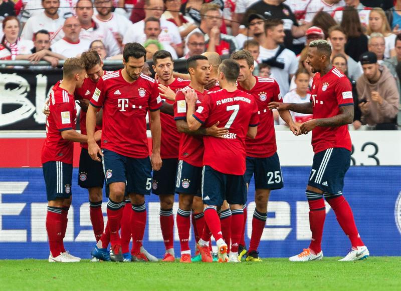 Bayern Munich tuvo como víctima a Stuttgart en su segunda goleada en la Bundesliga
