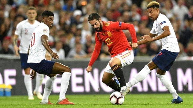 Luis Enrique debutó en la banca de España con triunfo sobre Inglaterra por la Liga de Naciones