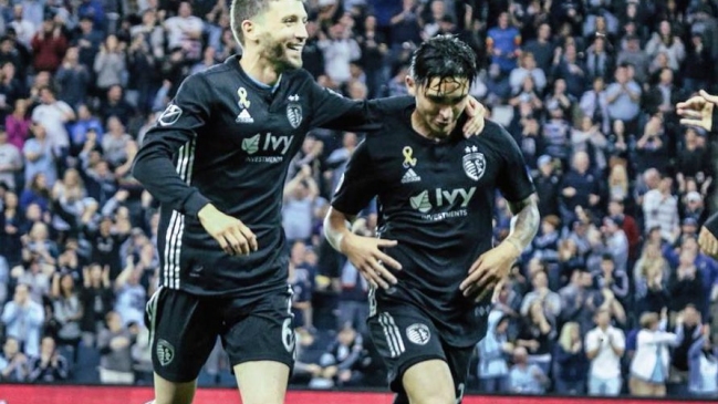 El retorno al gol de Felipe Gutiérrez en triunfo de Sporting Kansas por la MLS