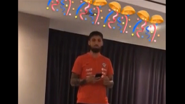 Los divertidos bautizos a Ignacio Jeraldino y Diego Rubio en la Roja