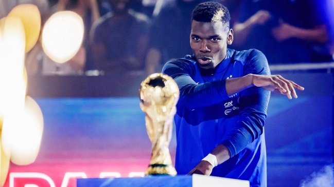 Paul Pogba se mostró al ritmo de conocida banda de cumbia uruguaya