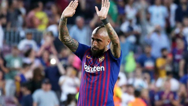 Barcelona y Arturo Vidal buscan asegurar el liderato de la liga española ante Real Sociedad