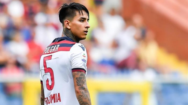 Erick Pulgar fue expulsado en nueva derrota de Bologna en la Serie A