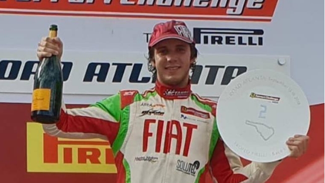 Benjamín Hites clasificó a Final Mundial del Ferrari Challenge tras subirse al podio en Atlanta