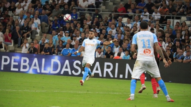 Dimitri Payet se lució con el mejor gol del fin de semana en Francia tras una volea fulminante