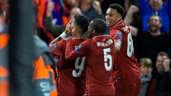 Roberto Firmino le dio el triunfo a Liverpool en el último suspiro sobre PSG con un golazo