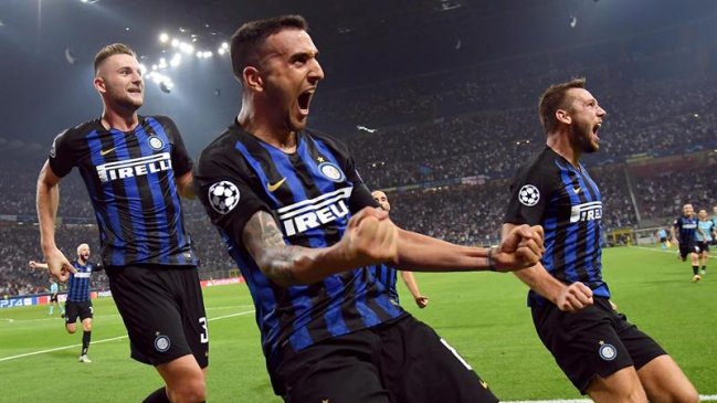 Inter de Milán derribó a Tottenham en la Champions con golazos de Mauro Icardi y Matías Vecino