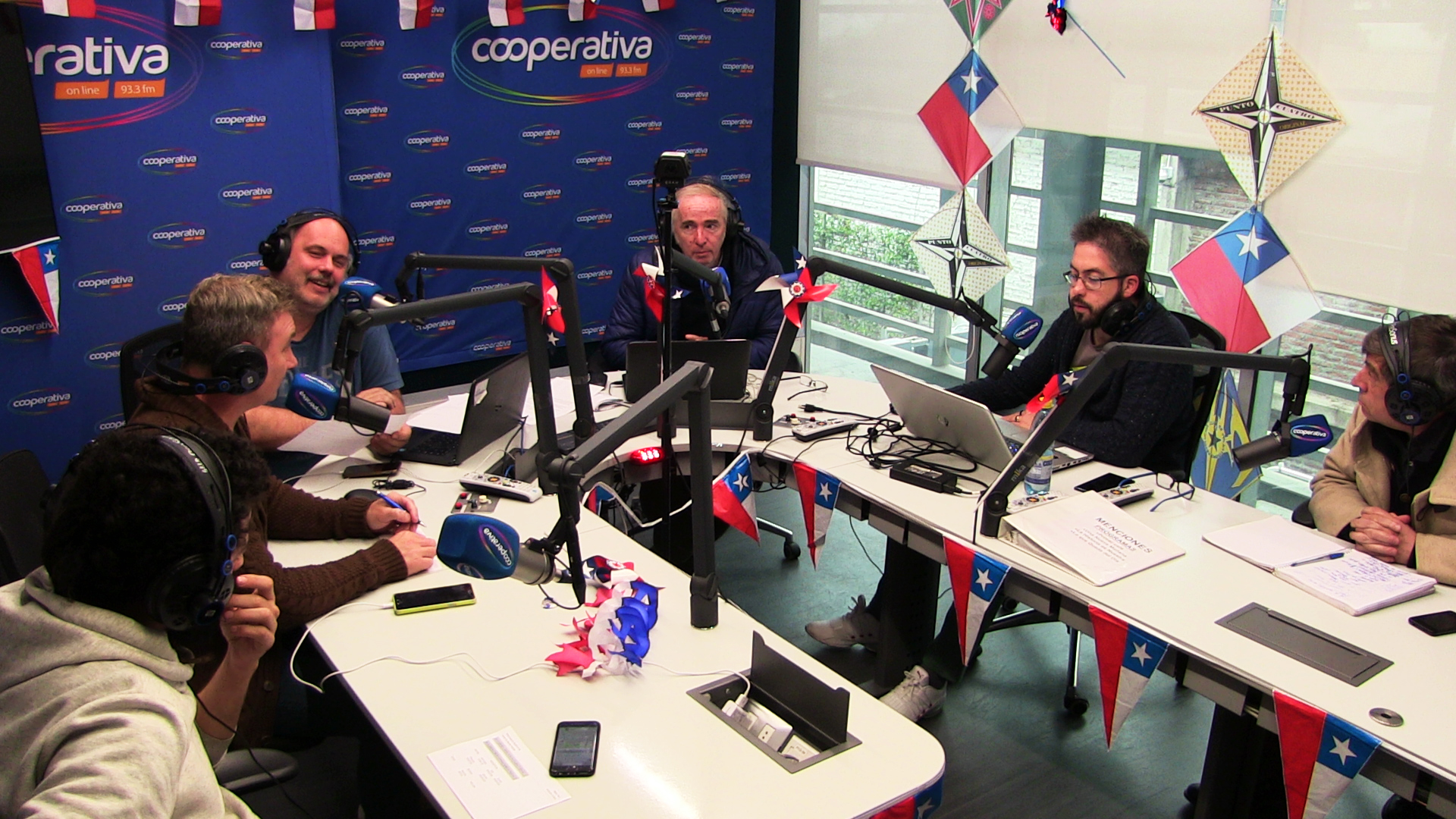 La previa del Colo Colo-Palmeiras en Al Aire Libre en Cooperativa