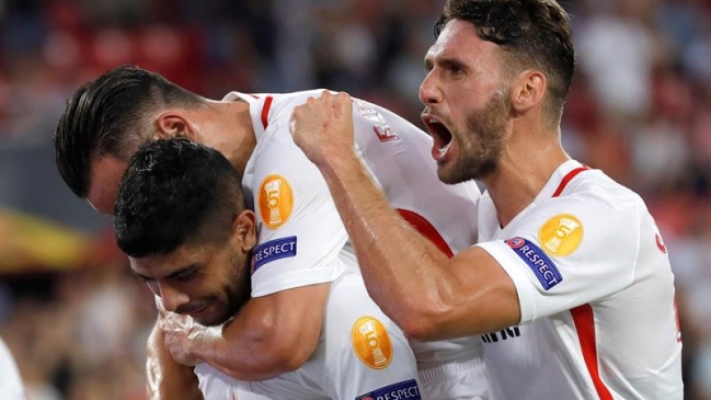 Ever Banega lideró goleada de Sevilla sobre Standard Lieja por Europa League