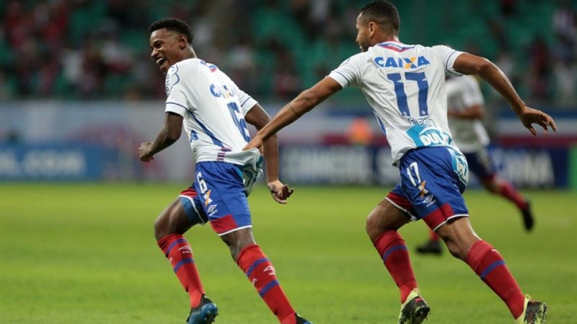 Bahía tomó ventaja ante Botafogo de Leonardo Valencia en octavos de la Copa Sudamericana