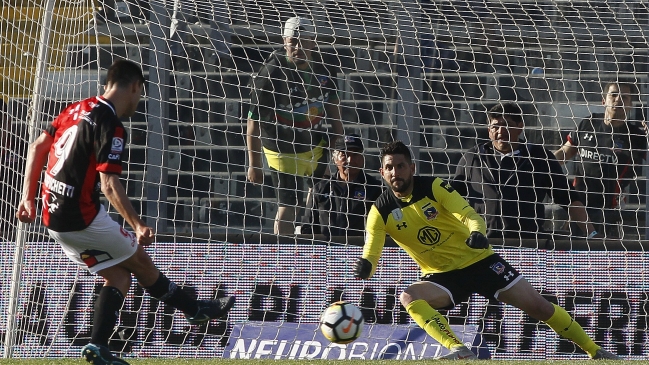 Ciampichetti marcó de penal el primer descuento de Antofagasta ante Colo Colo