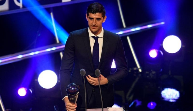 Thibaut Courtois disculpó ausencia de Cristiano Ronaldo y Messi en la ceremonia de The Best