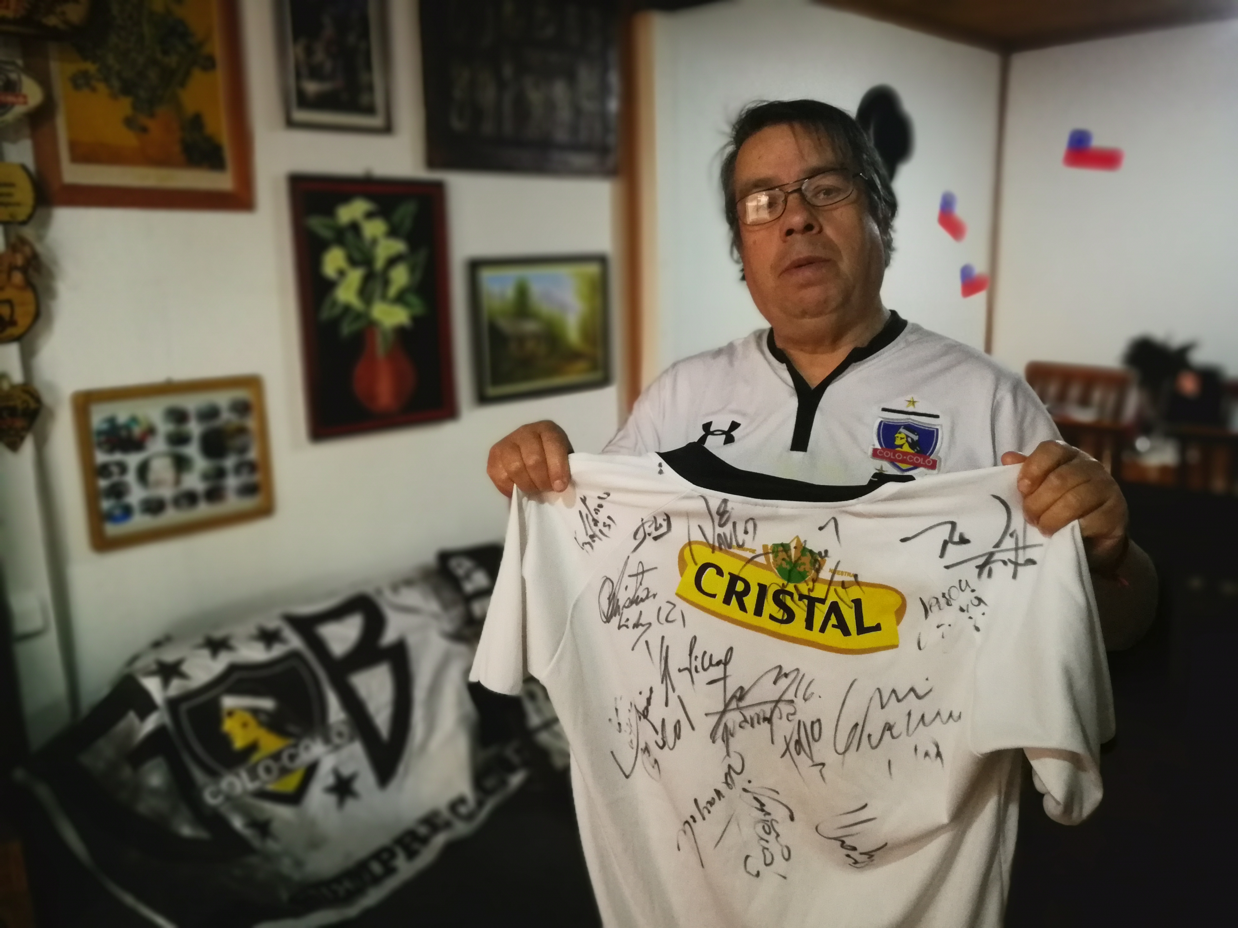 Fanático se cambió legalmente el nombre y ahora se llama Colo Colo