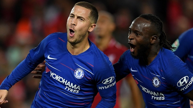 ¡Se pasó! El espectacular golazo de Eden Hazard en triunfo de Chelsea ante Liverpool