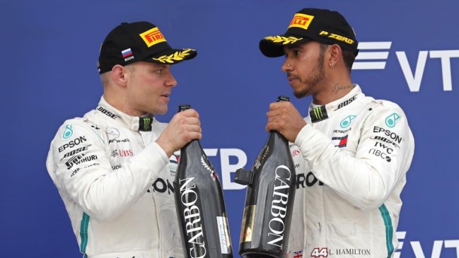 Las clasificaciones de la Fórmula 1 tras el Gran Premio de Rusia