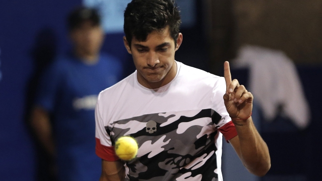 Christian Garín luchó para avanzar a octavos de final en el Challenger de Campinas