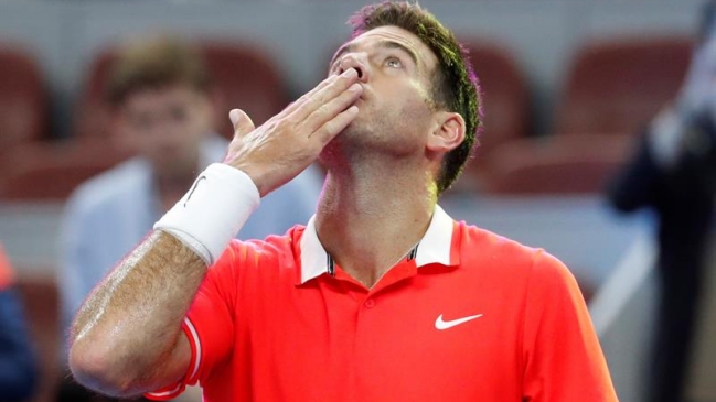 Del Potro avanzó en Beijing y clasificó al Masters de Londres